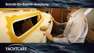 Fenstereinbau leicht gemacht – BootsRefit mit Experten von YACHTCARE [upl. by Aushoj]