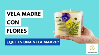 Como Hacer VELAS ARTESANALES 🌺🌿Técnica VELA MADRE [upl. by Cherice7]