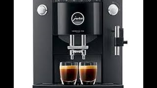 Jura F50 Coffee Machine Review and Demonstration [upl. by Naimerej]