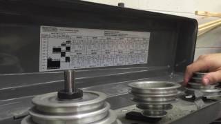 Changing Speeds on the Porter Cable Drill Press [upl. by Scarrow]