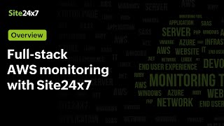 Fullstack AWS monitoring with Site24x7 [upl. by Ecnarolf910]