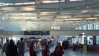 A Video Tour of Newark International Airport EWR Terminal C [upl. by Aihsenyt211]