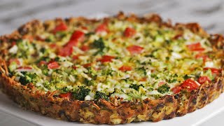 Broccoli Cheddar Quiche [upl. by Wendin766]