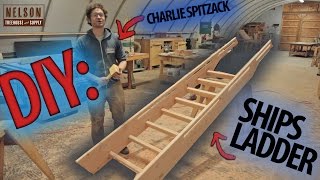 DIY How to build a Ships Ladder [upl. by Naicad]