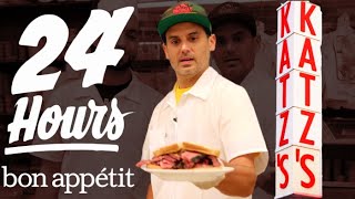 Working 24 Hours Straight at New York’s Most Iconic Deli  Bon Appétit [upl. by Vance]