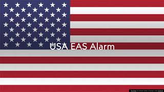 USA EAS Alarm [upl. by Onairot]