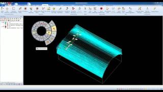 Alphacam 3D Projection and Engraving [upl. by Annaira623]