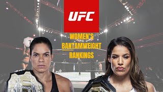 UFC Womens Bantamweight Rankings [upl. by Llerej]