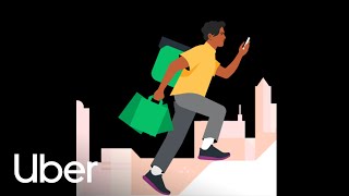 How a delivery works  Uber [upl. by Netnerb]