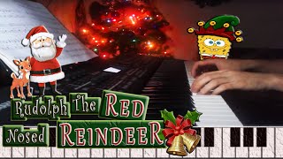 Rudolph The Red Nosed ReindeerPiano [upl. by Guenevere]