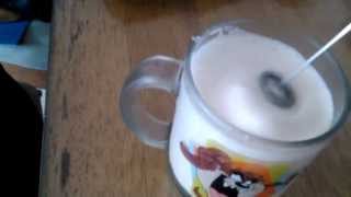 Aerolatte Review Frothing Cold Milk In Under 1 Minute [upl. by Australia74]