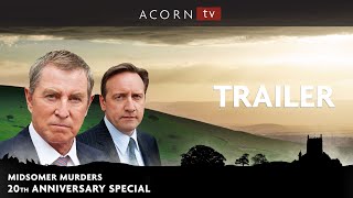 Acorn TV  Midsomer Murders 20th Anniversary Special Trailer [upl. by Bloxberg]