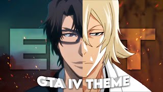 Aizen x Urahara  GTA IV Theme Edit [upl. by Ssegrub71]