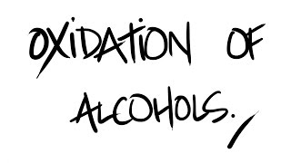 AQA ALevel Chemistry  Oxidation of Alcohols [upl. by Talanta]