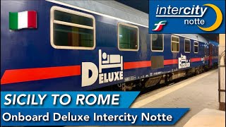 Sicily to Rome Onboard Trenitalias Deluxe Sleeper [upl. by Verneuil]