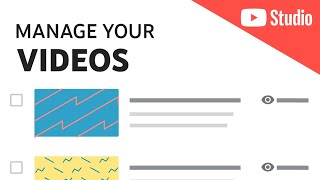 Edit Video Settings with YouTube Studio [upl. by Noslrac]