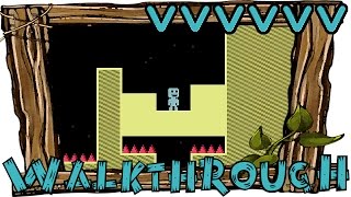 VVVVVV 100 Walkthrough  Full Gameplay  All Trinkets [upl. by Raman]