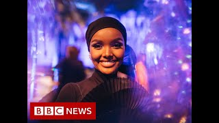 Halima Aden The first hijabwearing model speaks about leaving the fashion industry  BBC News [upl. by Michal]