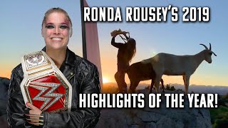 Ronda Rouseys Best of the Year Highlights for 2019 [upl. by Jeramey]