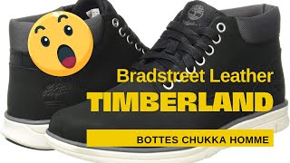 Timberland Bradstreet Leather Sensorflex Bottes Chukka Homme [upl. by Nessaj]