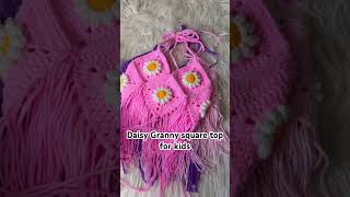 Daisy Granny Square for Kids [upl. by Zacks305]