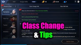 MIR4 Class Change System amp Tips [upl. by Yeung]