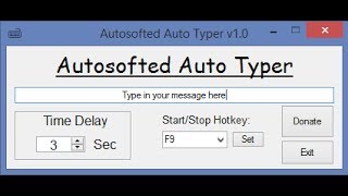 Free Auto Typer Download by Autosofted [upl. by Cherilyn]