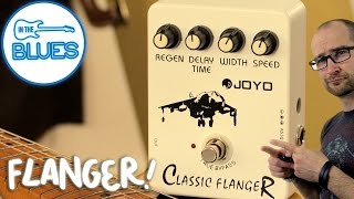 Joyo Classic Flanger Pedal Demo [upl. by Hammel]