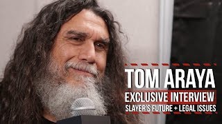 Tom Araya on Slayers Future  Legal Issues [upl. by Eide]