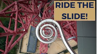 ArcelorMittal Orbit Slide Olympic Park Review [upl. by Katina]