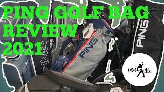 PING GOLF BAG REVIEW 2021 PING HOOFER HOOFER LITE TRAVERSE [upl. by Analahs541]